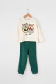 Undercolors of Benetton Pijama din fleece cu detalii fosforescente Fete