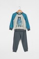 Undercolors of Benetton Pijama cu maneci raglan si imprimeu cu urs Baieti