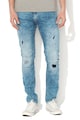 GUESS JEANS Blugi super skinny cu aspect decolorat Miami Barbati