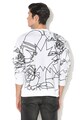 Pepe Jeans London Clapham grafikai mintás pulóver férfi