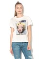 Andy Warhol by Pepe Jeans Tricou cu imprimeu Gisele Femei