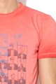 Andy Warhol by Pepe Jeans Tricou slim fit cu imprimeu grafic Exito Barbati