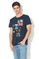 Andy Warhol by Pepe Jeans Tricou long fit cu imprimeu grafic Scrapbook Barbati