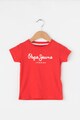 Pepe Jeans London Tricou cu logo frontal Art Baieti