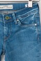 Pepe Jeans London Blugi skinny cu talie medie Pixlette Fete