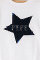 Pepe Jeans London Julieta póló kétoldalú flitterekkel Lány