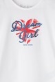 Pepe Jeans London Tricou cu imprimeu stralucitor Naroa Fete