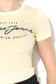 Pepe Jeans London Tricou cu imprimeu logo Charleen Femei