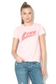 Pepe Jeans London Tricou cu imprimeu text Olga Femei