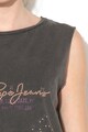 Pepe Jeans London Топ Rockie с шарки и капси Жени