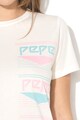 Pepe Jeans London Тениска Tesa с щампа с лого Жени