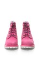 Timberland Bocanci de piele nabuc cu design floral Fete