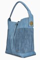 NEXT Geanta hobo de piele sintetica cu aspect de denim Femei