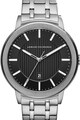 ARMANI EXCHANGE Maddox kvarc fémszíjas karóra férfi