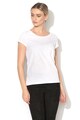 EDC by Esprit Tricou din bumbac organic cu maneci pliabile Femei