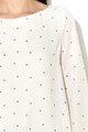 Esprit Bluza vaporoasa cu maneci 3/4 si model petrecut Femei