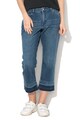 EDC by Esprit Straight fit crop fazonú farmernadrág rojtos szárvégekkel038CC1B002 női