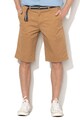 Esprit Къс панталон чино със свободна кройка и колан Мъже