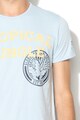 Esprit Тениска със стандартна кройка и текстова щампа Мъже