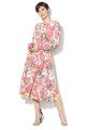 EDC by Esprit Rochie midi evazata cu model floral si talie elastica Femei