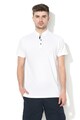 Esprit Tricou henley din bumbac pima cu guler Mao Barbati