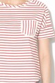 Esprit Раирана тениска с пришит джоб на гърдите Жени