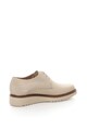 Esprit Pantofi derby de piele intoarsa cu detalii brogue Femei