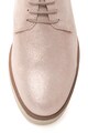 Esprit Pantofi derby de piele peliculizata cu aspect stralucitor Femei