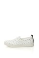 Esprit Pantofi slip-on de piele sintetica cu buline Femei