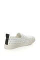 Esprit Pantofi slip-on de piele sintetica cu buline Femei