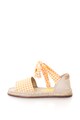 Esprit Sandale tip espadrile cu model in carouri Femei