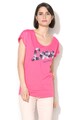 Love Moschino Tricou din amestec de modal cu decolteu adanc Femei