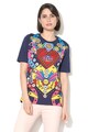 Love Moschino Tricou cu imprimeu abstract Femei