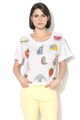 Love Moschino Tricou lejer cu decolteu rotund Femei