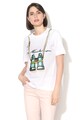 Love Moschino Тениска с гумирана щампа Жени