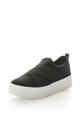 CALVIN KLEIN Pantofi slip on flatform cu insertii de lurex Jenifer Femei