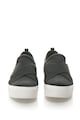 CALVIN KLEIN Pantofi slip on flatform cu insertii de lurex Jenifer Femei