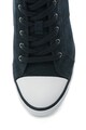 CALVIN KLEIN JEANS Pantofi sport din piele intoarsa cu platforma wedge ascunsa si aplicatie cap toe Voss Femei