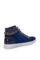 GUESS Középmagas szárú sneakers cipő bársonyos hatással női