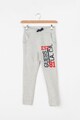 GUESS JEANS Pantaloni jogger cu logo Baieti