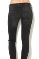 GUESS JEANS Blugi ultra skinny cu talie joasa si garnituri cu tinte Femei