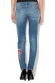 GUESS JEANS Starlet skinny farmernadrág virágmintás hímzéssel női