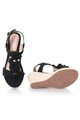 Release Sandale wedge tip espadrile,  Piele sintetica Femei