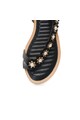 Release Sandale cu barete separatoare accesorizate cu flori,  Piele sintetica Femei