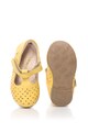 bibi kids Pantofi Mary Jane de piele cu design perforat Anjos Joy II Fete