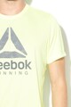 Reebok Sport Tricou cu imprimeu logo, pentru alergare Barbati