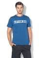 Reebok Tricou cu imprimeu text, pentru fitness Barbati