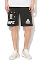 Reebok Sport Спортен къс панталон UFC с гумирано лого Мъже