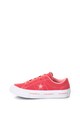 Converse Pantofi sport de piele intoarsa cu logo One Star Ox Fete