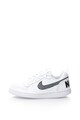 Nike Pantofi sport de piele sintetica cu talpa joasa Court Borough Baieti